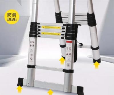 China Hot Sale Cheap Price Aluminum Combination Folding Ladders Telescopic Extension Bamboo Step Ladder for sale