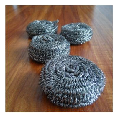 China Sustainable high quality stainless steel ball cleaning scourer in China for sale