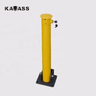 China Carbon Steel Security Stainless Steel Telescopic Removable Parking Bollard Barrier for sale