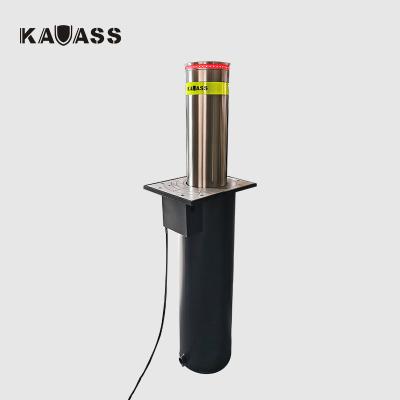 China Factory Automatic Stainless Steel Electric Hydraulic Rising Bollard For Access Control KVS-EAHB-220.600.5-4 for sale