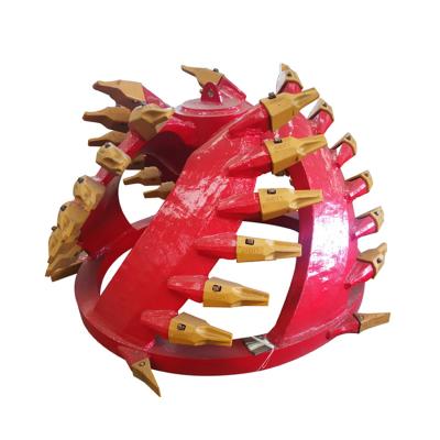 China Bucket Wheel Dredger Cutter Head For Cutter Suction Dredger for sale