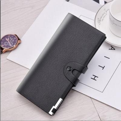 China Fashion Hand Holder Casual Card Case Wholesale Anti-theft Men Long Wallets For Boy for sale