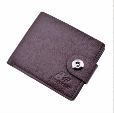 China Convenient storage for cards and wallets to prevent theft China made Korean version of solid color wallets leather mens wallet for men leather slim for sale