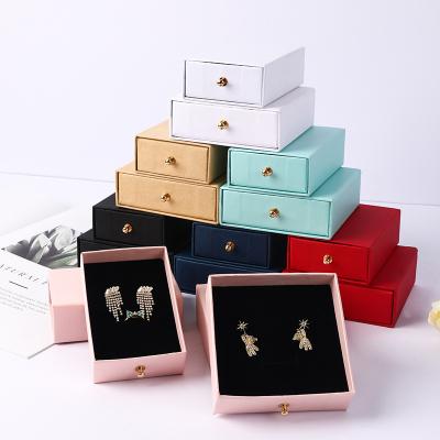 China Super Popular Jewelry Packaging Ring Box Custom Jewelry Box Jewelry Packaging Jewelry Box Wholesale Paper In Stock for sale