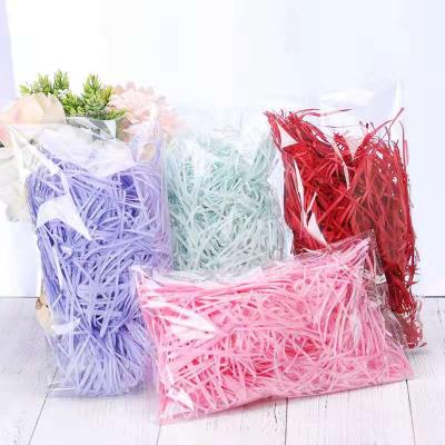 China New Product Popular Disposable Shredded Paper Wrapping Fold Shredded Paper For Gift Boxes for sale