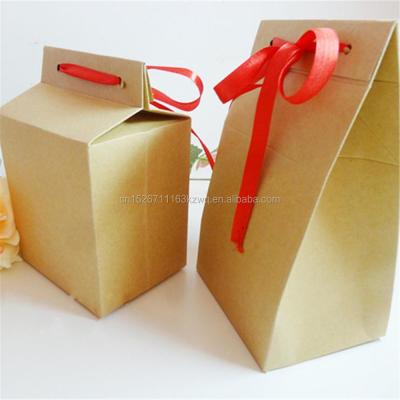 China Recyclable Wholesale Custom Paper Tote Bag Food Shopping Gift Bag Paper Bag for sale