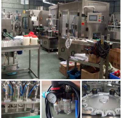 China Eco - Friendly Bottling Line Equipment / Glass Bottle Cap Sealing Machine for sale