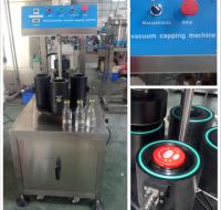 China Energy Saving Glass Bottle Cap Sealing Machine Convenient Adjustment for sale