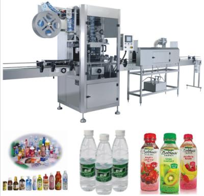 China Energy Saving Auto Shrink Wrap Machine / Automatic Shrink Sleeve Applicator Machine for sale