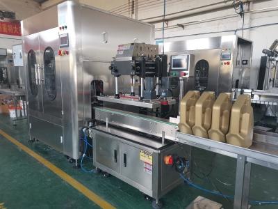 China 2000ml Bottle Filling Line For Engine Lubricant Motor Oil Viscosity Liquid for sale