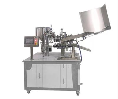 China Aluminium Metal Tube Filling Sealing Machine For Liquid Paste Cream Glue for sale