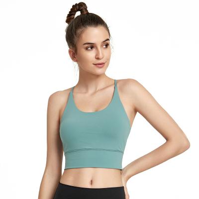 China 2021 Sexy OEM Breathable Summer Gym Clothing Women Plus Size Wholesales Yoga Sports Bra for sale