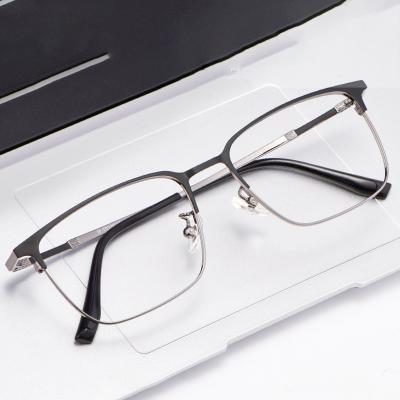 China 2022 Business Official Eyeglasses Frames Business B Luxury Titanium Eyeglass Frames For Men With High Quality for sale