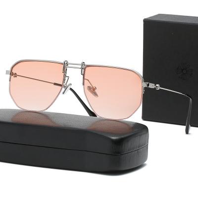 China 2022 Fashion Square Big Frame Sunglasses Men Luxury Women Shape UV400 Lenses for sale