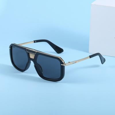 China HBK 2022 Brand Design Sunglasses Vintage Square Sunglass UV400 Sun Glass Shades Male Luxury Eyewear for sale