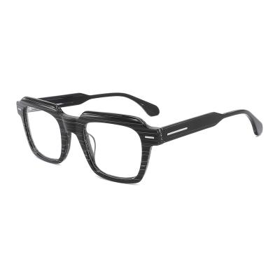 China Retro Acetate Frames Acetate Good Quality Retro Frame Style Eyewear Vintage Brand Design Glasses for sale