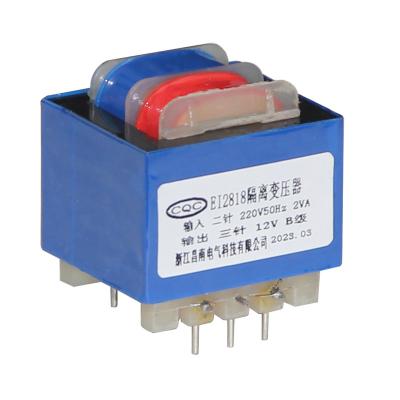 China Power Low Frequency Power EI Step Up Step Down Voltage 220V To 12V 0.5W 1W 1.5W AC EI28 Transformer for sale