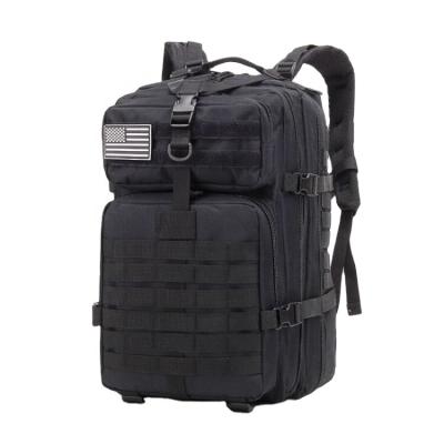 China New Waterproof Tactical Backpack Black Oxford Military Tactical Backpack for sale