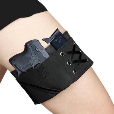 China Concealed Carry Amazon Hot Women Selingl Leg Holster Gun Holster Adjustable Women Concealed Carry Pistol Holster for sale