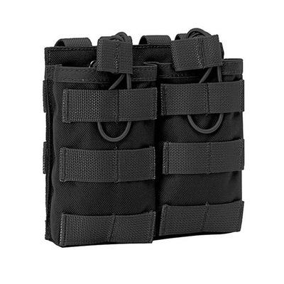 China M4 Cartridge Classic Tactical Vest Accessory Bag Hanging MELLO Army Fan Waist Pack Double Walkie Talkie Link Cartridge Bag for sale