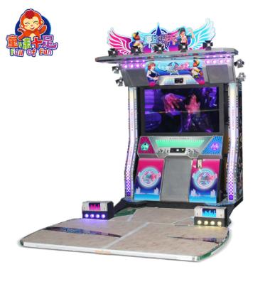 China 55 Inch LED Mall Popular Music Dancing Machine Hot Dance Just With Music Arcade Game Machine 250*250*270cm Te koop