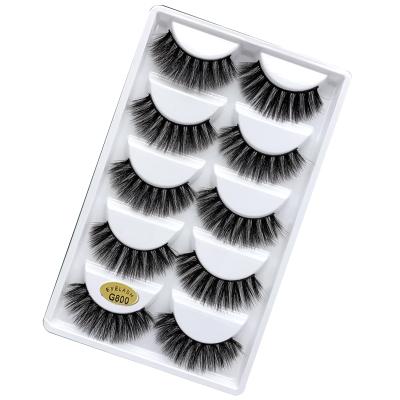 China Long Natural Luxury Mixed Eyelashes 3d Natual Long Mink Eyelashes Vendor 25mm Tapered Fluffy 3D Mink Eye Lashes Vendor Te koop