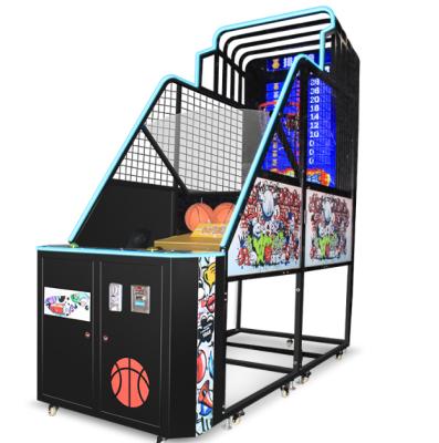 China LCD monitor street basketball machine/machine shooting basketball/indoor basketball shooting game machine L250*W100*H255 Te koop