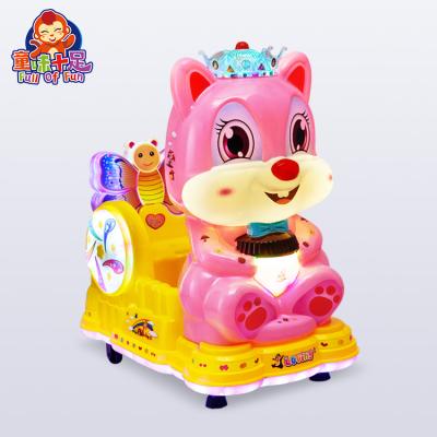 China Metal + Acrylic Cheap Children's Amusement Equipment Automatic Children's Game Riding Machine for sale