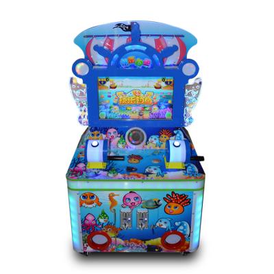 China classic kids fish cabinet fishing game machine with gashapon coin operated fish hunting games machine 86*72*156cm for sale