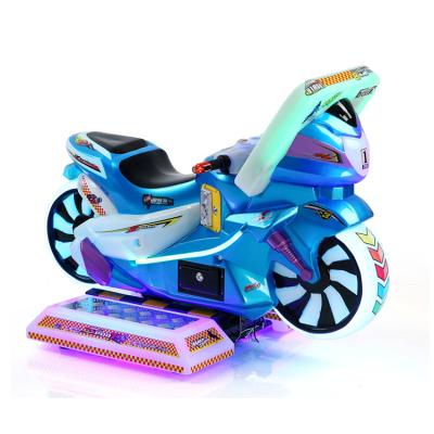 China Kids Ship Indoor Motorcycle Game Machine For Indoor Kiddie Rider Motorbike Arcade Game Zone Machine 90*138*102cm Te koop