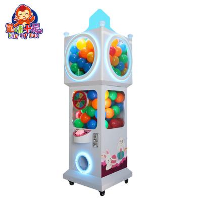 China Professional Metal+acrylic+plastic vending Big Ben capsule toy game machine gift vending machine à venda