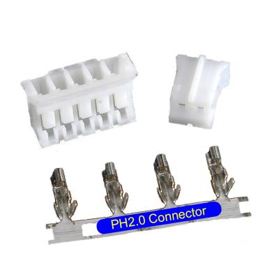 China Electronics custom 4 5 6 7 8 9 10 11 12 13 14 15 16 pin 3 pin jst pH 2.0 wire 2 pin led 2.0mm male female connector PHR plug kit for sale