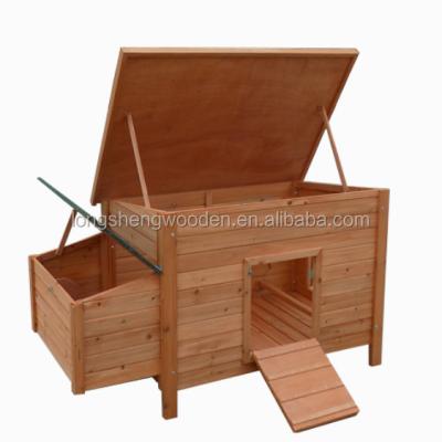 China Custom Wooden Chicken Cage Viable For Outdoor And Indoor for sale