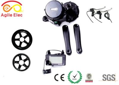 China Durable Electric Bike Mid Drive Motor Kit , Long Range Electric Bike Kit With Crank for sale