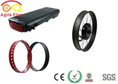 China 10 Hours Charging Time Fat Tire Electric Bike Conversion Kit With Hand Grip for sale