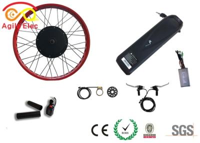 Chine Kit électrique de conversion de vélo de gros pneu durable avec l'avant 135mm/arrière 170mm d'axe à vendre