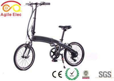 China Geared Hub Motor Electric Folding Bike Lightweight Aluminum Alloy Frame for sale