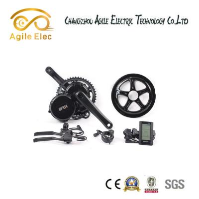 China BBS02 Bafang Crank Electric Push Bike Conversion Kits 500 Watt 80 % Efficiency for sale