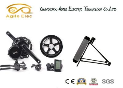 China 48V 500W Bafang Drive Electric Bicycle Motor Kit With Rear Rack Type Battery for sale