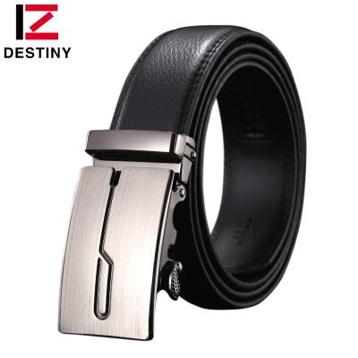 China Wholesale Custom Logo Business Automatic Buckle Designer Belt Men Whip Leather Belts for sale