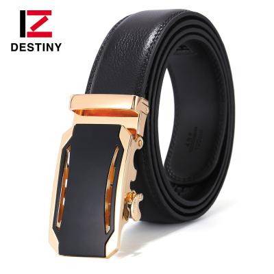 China Brown Red Brown Auto Brand Mens Business Fashion Business Black Buckle Leather Belts for sale