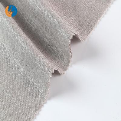 China Wholesale 70% Pill Style Cotton Textile Woven 30% Viscose Plain Linen Anti Viscous Linen Fabric by Wholesale 70% for Casual Shirts for sale