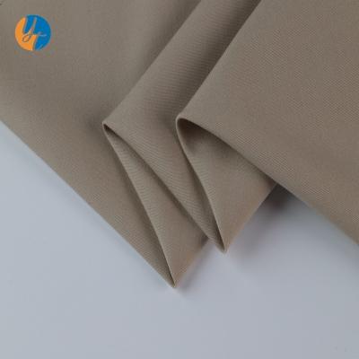 China Double Faced Products 50% 50% Polyester Shirt Fabric Warm Bamboo Sweat Absorption 140gsm Shirt Fabric for sale