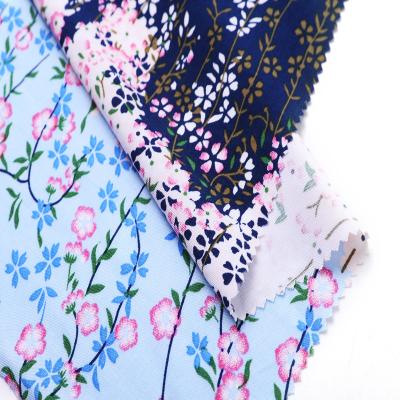 China 100% viscous rayon anti-static high quality floral custom positioning printing modal fabrics for dress and sleepwear for sale