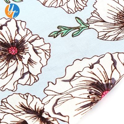 China Stain Resistant Wholesale Woven 30S Viscose Spring Simple And Summer Dress Customized Fabric For Women for sale