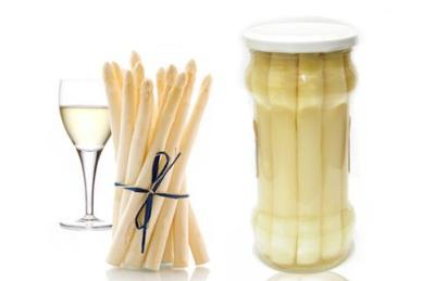 China Salty Canned White Asparagus for sale