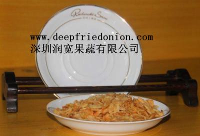 China Golden Yellow Absent Deep Fried Onion , Crispy Fried Onion Recipe zu verkaufen