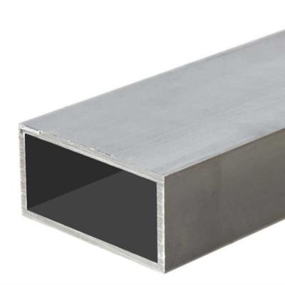 China Decorative Construction Square Aluminum Tube / Alloy Or Industry 6000 Series Aluminum Square Pipe For Construction for sale