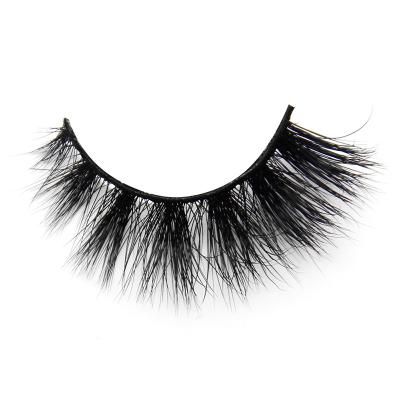 China Wholesale natural custom lash box 3d strip full mink lashes top quality sellers 3d mink eyelash for sale