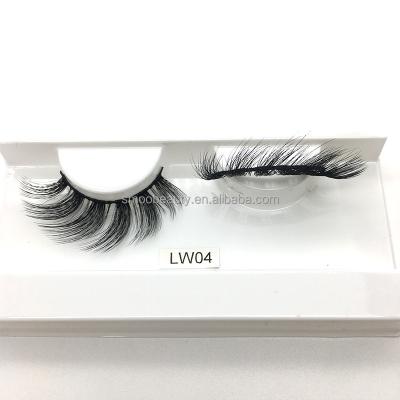 China L Curl Wing Effect 2022 New L Trend Curl Strip Silk Eyelashes Wholesale Vegan Wing Effect Lashes for sale